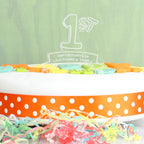 Personalised Acrylic '1st' Celebration Cake Topper | Kitchen, Baking & Dining Gifts | Inspired Creative Gifts