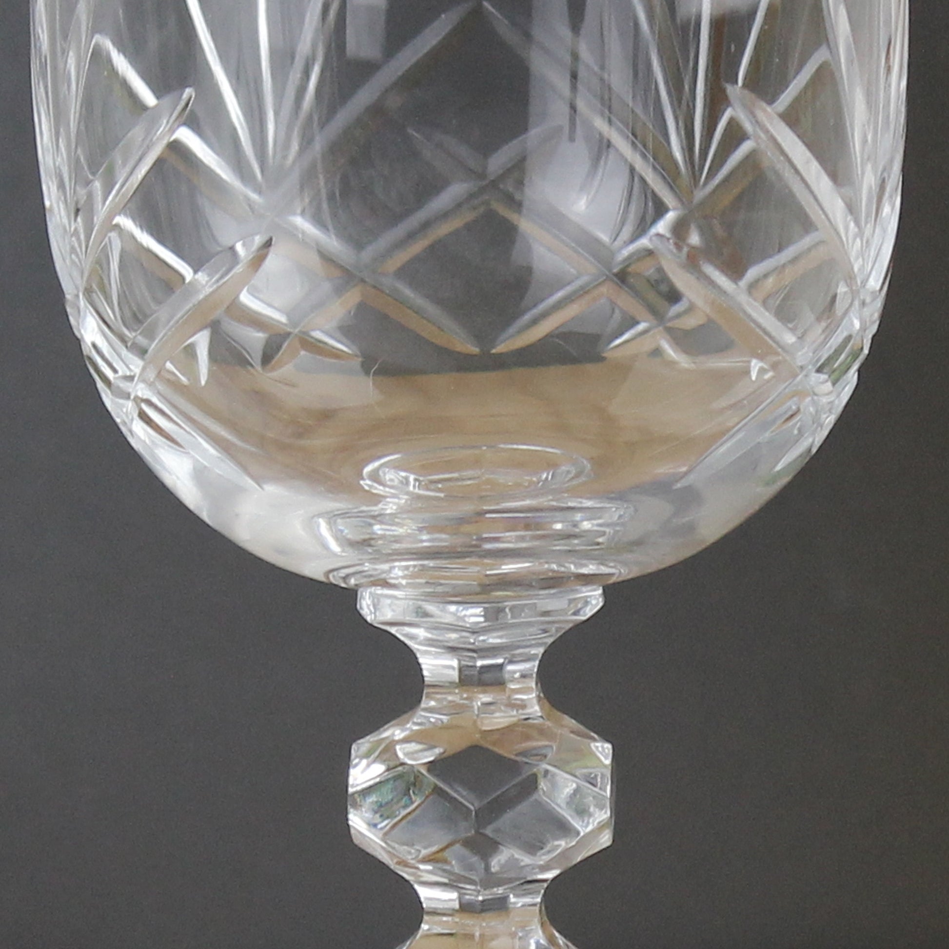 Personalised Big Age Cut Crystal Wine Glass - Wine Glass - Inspired Creative Gifts