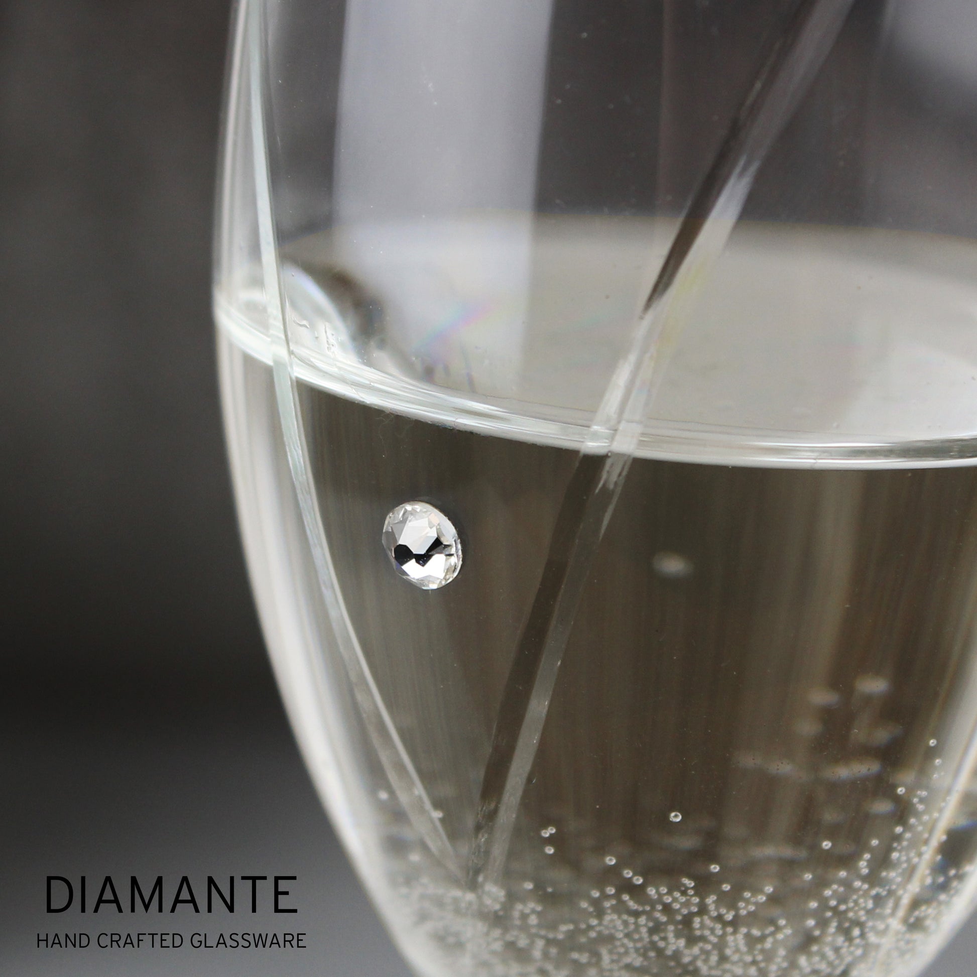 Personalised Hand Cut Heart Celebration Pair of Flutes with Gift Box - Champagne Flute - Inspired Creative Gifts