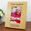 Personalised Oak Finish 6x4 Great Grandchild Photo Frame | Photo Frames, Albums and Guestbooks | Inspired Creative Gifts