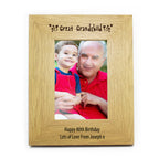 Personalised Oak Finish 6x4 Great Grandchild Photo Frame | Photo Frames, Albums and Guestbooks | Inspired Creative Gifts