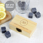 Personalised Birthday Cooling Stones for Wedding