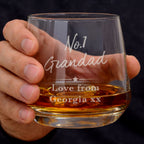 Personalised No.1 Cooling Stones & Glass Set | Wedding Gift