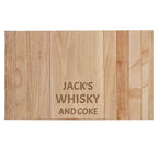 Personalised Large Free Text Wooden Sofa Tray | Christmas Gift