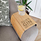 Personalised Large Free Text Wooden Sofa Tray | Christmas Gift