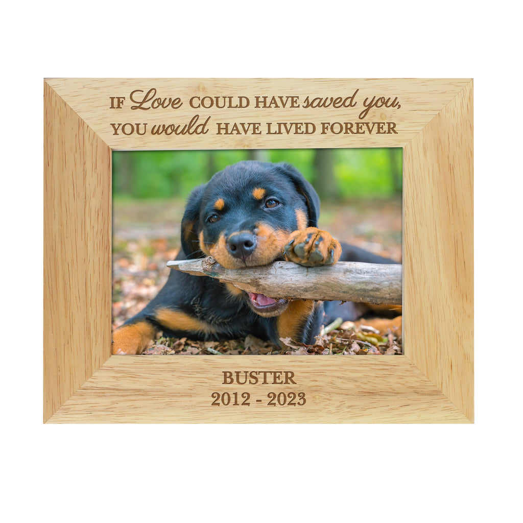 Personalised Pet Memorial 6x4 Photo Frame - Inspired Creative Gifts