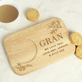 Personalised Floral Wooden Coaster Tray