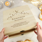 Personalised Eid and Ramadan Large Wooden Keepsake Box | Keepsakes