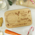 Personalised Treats for Santa Coaster Tray for Christmas