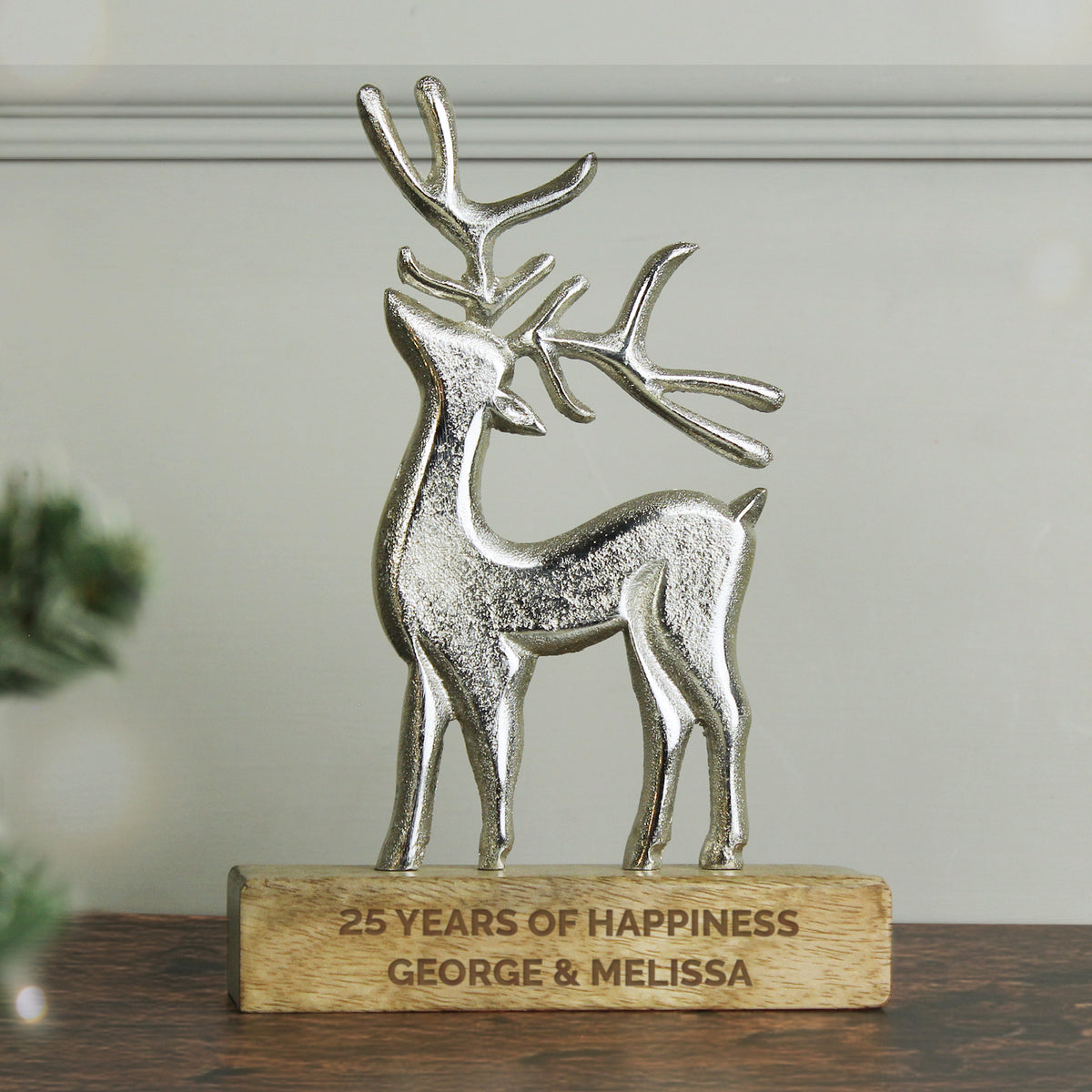 Personalised Stag Ornament | Ornaments | Inspired Creative Gifts