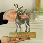 Personalised Stag Ornament | Ornaments | Inspired Creative Gifts