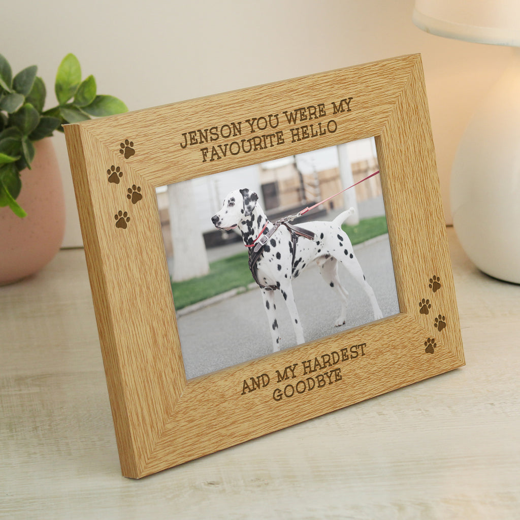 Personalised Pet 6x4 Photo Frame | Pet Gifts