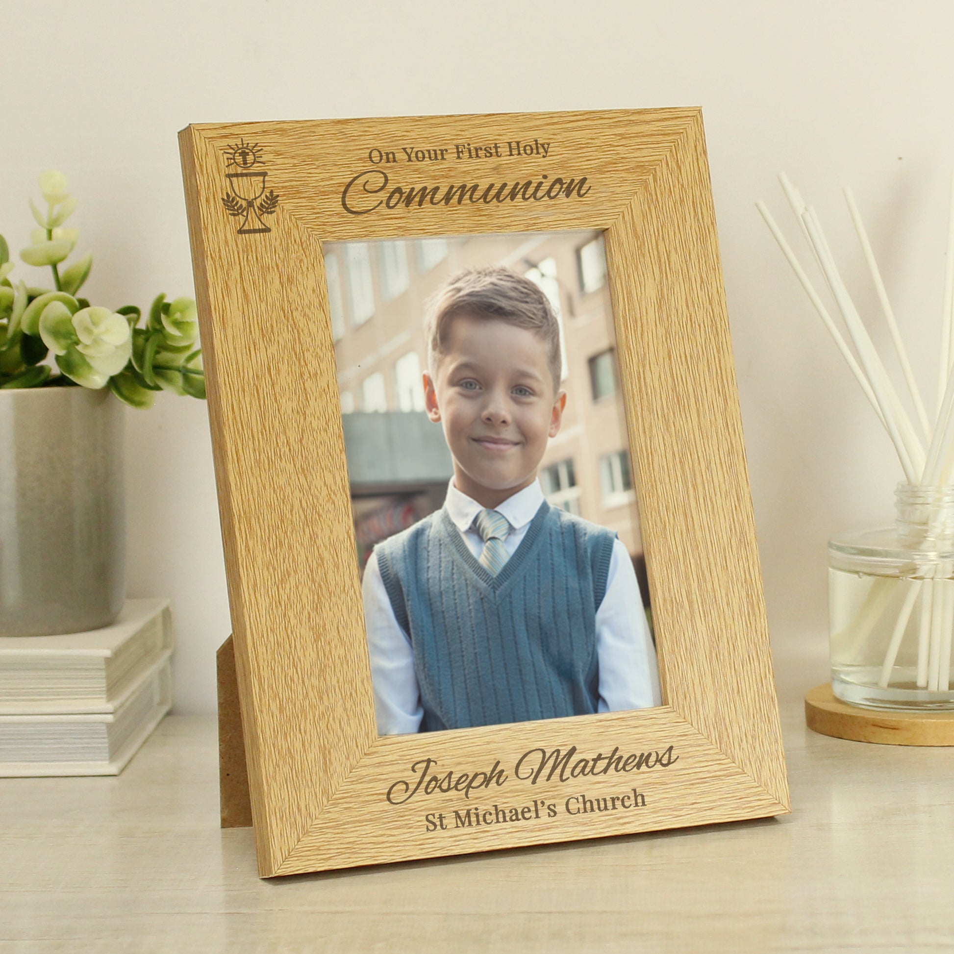 Personalised Holy Communion 6x4 Photo Frame - Picture Frame - Inspired Creative Gifts