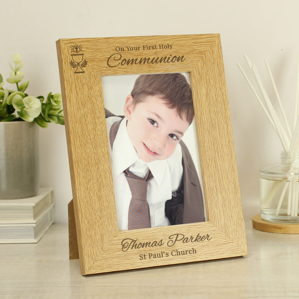 Personalised Holy Communion 6x4 Photo Frame - Picture Frame - Inspired Creative Gifts