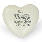 Personalised In Loving Memory Heart Memorial | Memorial Gift