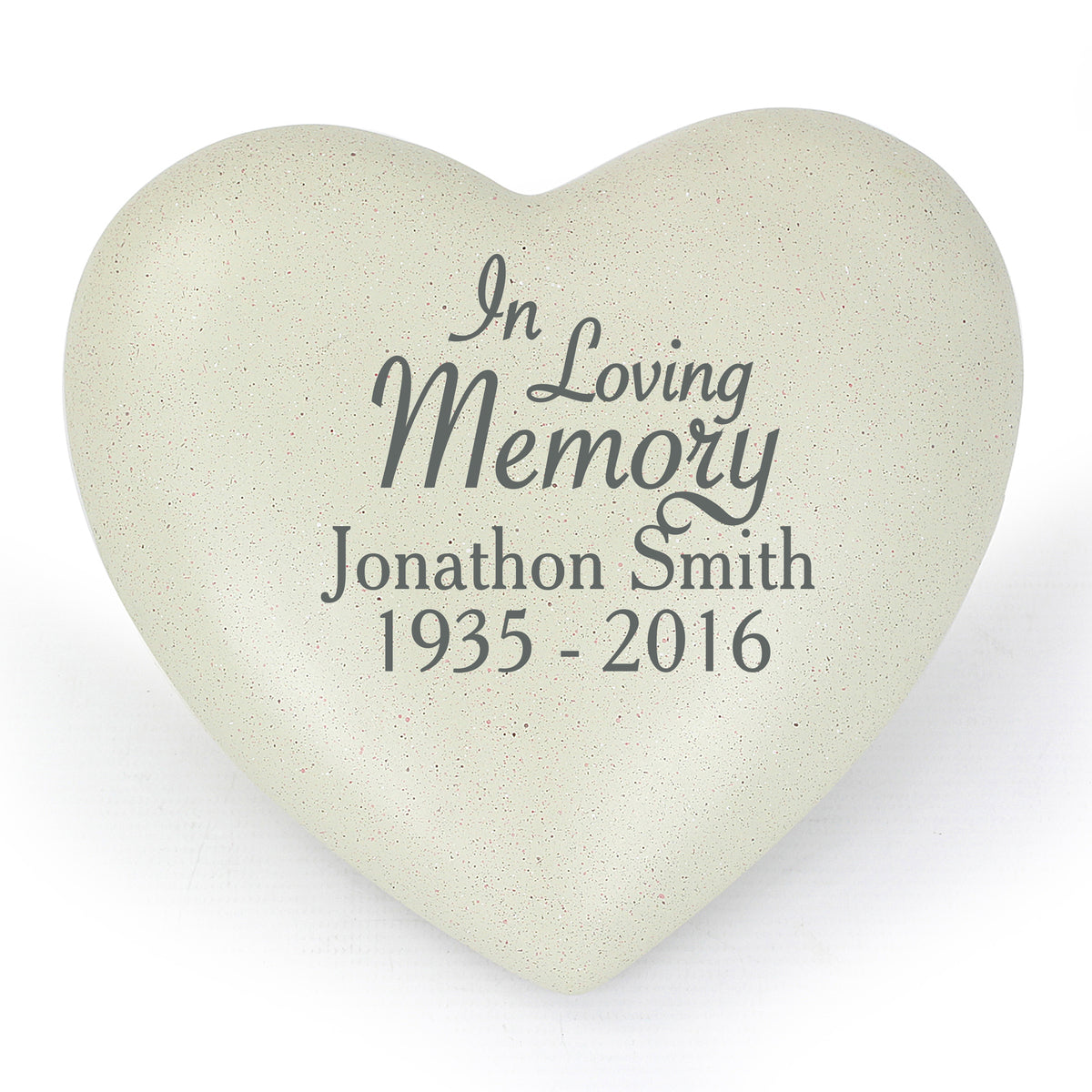 Personalised In Loving Memory Heart Memorial | Memorial Gift