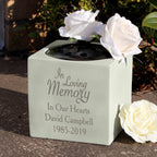 Personalised In Loving Memory Memorial Vase | Memorials | Inspired Creative Gifts