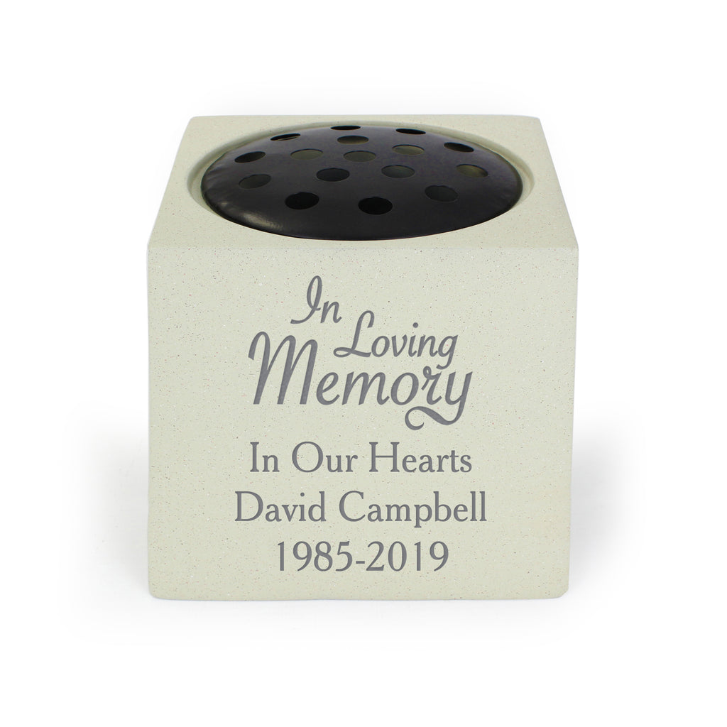Personalised In Loving Memory Memorial Vase | Memorials | Inspired Creative Gifts