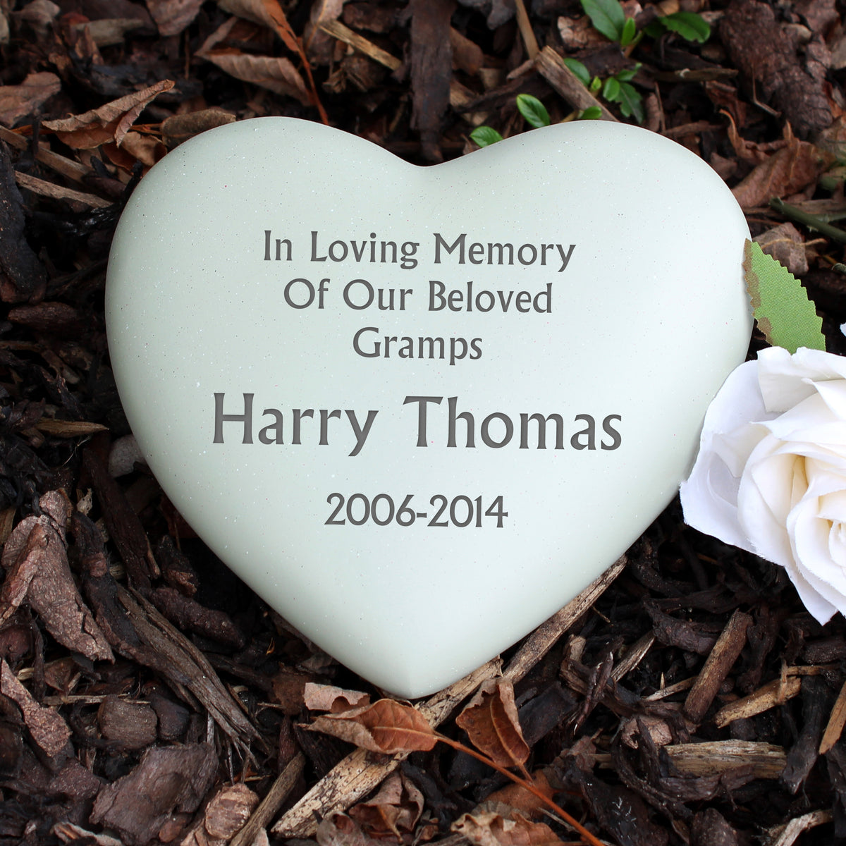 Personalised Heart Memorial | Memorials | Inspired Creative Gifts