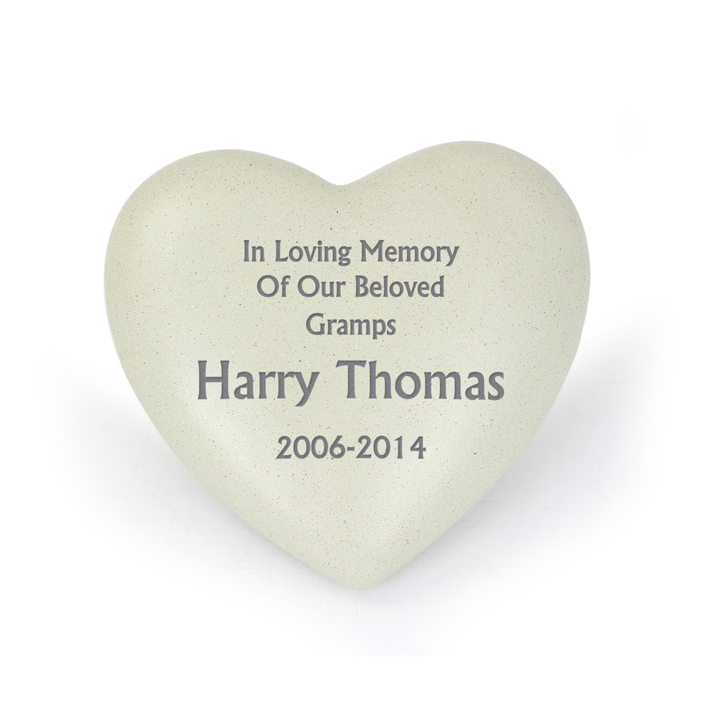 Personalised Heart Memorial | Memorials | Inspired Creative Gifts