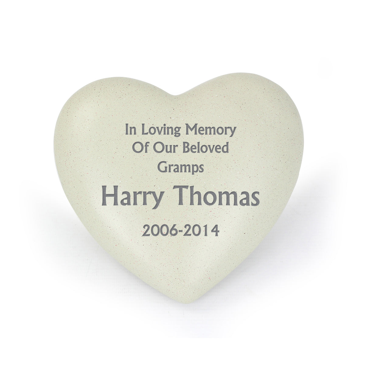 Personalised Heart Memorial | Memorials | Inspired Creative Gifts