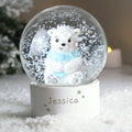 Personalised Polar Bear Any Name Snow Globe |  | Inspired Creative Gifts