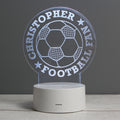 Personalised Football LED Colour Changing Desk Night Light | Candles & Reed Diffusers | Christmas Gift