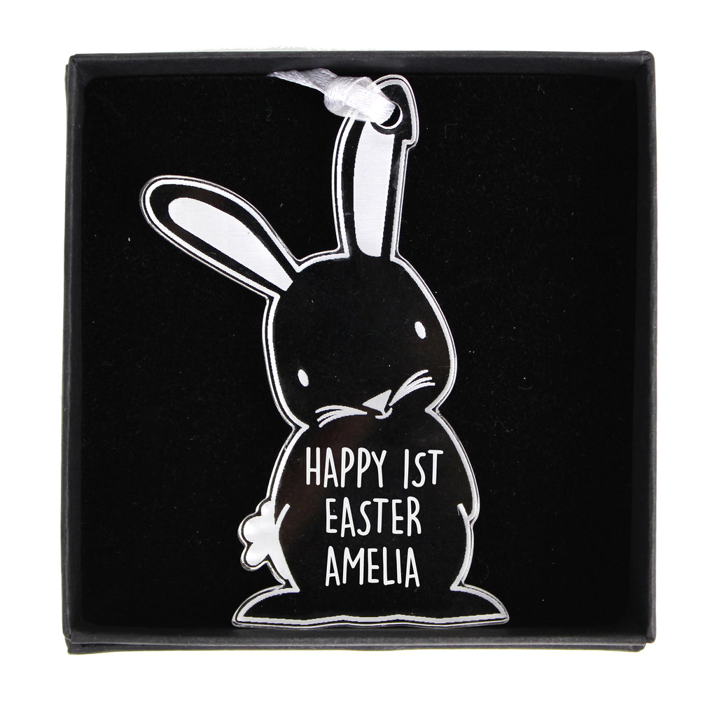 Personalised Acrylic Easter Bunny Decoration | Hanging Decorations & Signs | Easter Gift