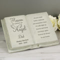 Personalised Angel Memorial Book | Memorial Gift