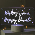Personalised Polka-dot Message LED Colour Changing Night Light | LED Lights, Candles & Decorations