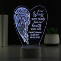 Personalised Angel Wings Memorial Colour Changing LED Light | LED Lights, Candles & Decorations | Inspired Creative Gifts