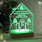Personalised Gingerbread House Christmas Wooden Based LED Light | LED Lights, Candles & Decorations | Inspired Creative Gifts