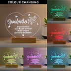 Personalised Floral Heart LED Light | LED Lights, Candles & Decorations