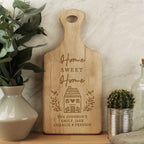 Personalised HOME Wooden Paddle Board | Kitchen, Baking & Dining Gifts | New Home Gift