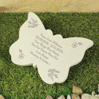Personalised Floral Memorial Resin Butterfly | Ornaments | Inspired Creative Gifts
