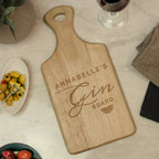 Personalised Gin Wooden Paddle Board | Kitchen, Baking & Dining Gifts