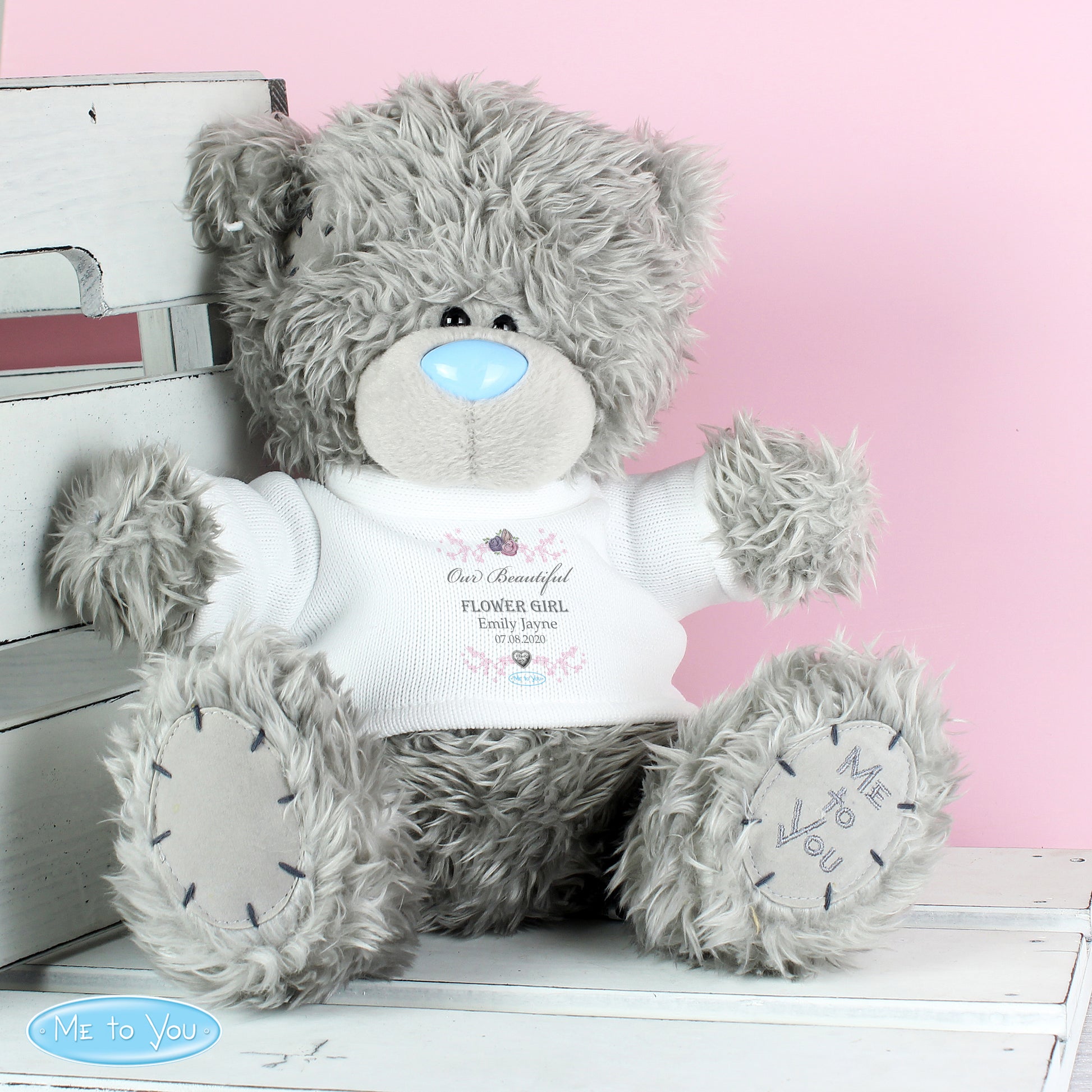 Personalised Me To You Bear for Bridesmaid and Flowergirl - Plush Soft Toy - Inspired Creative Gifts