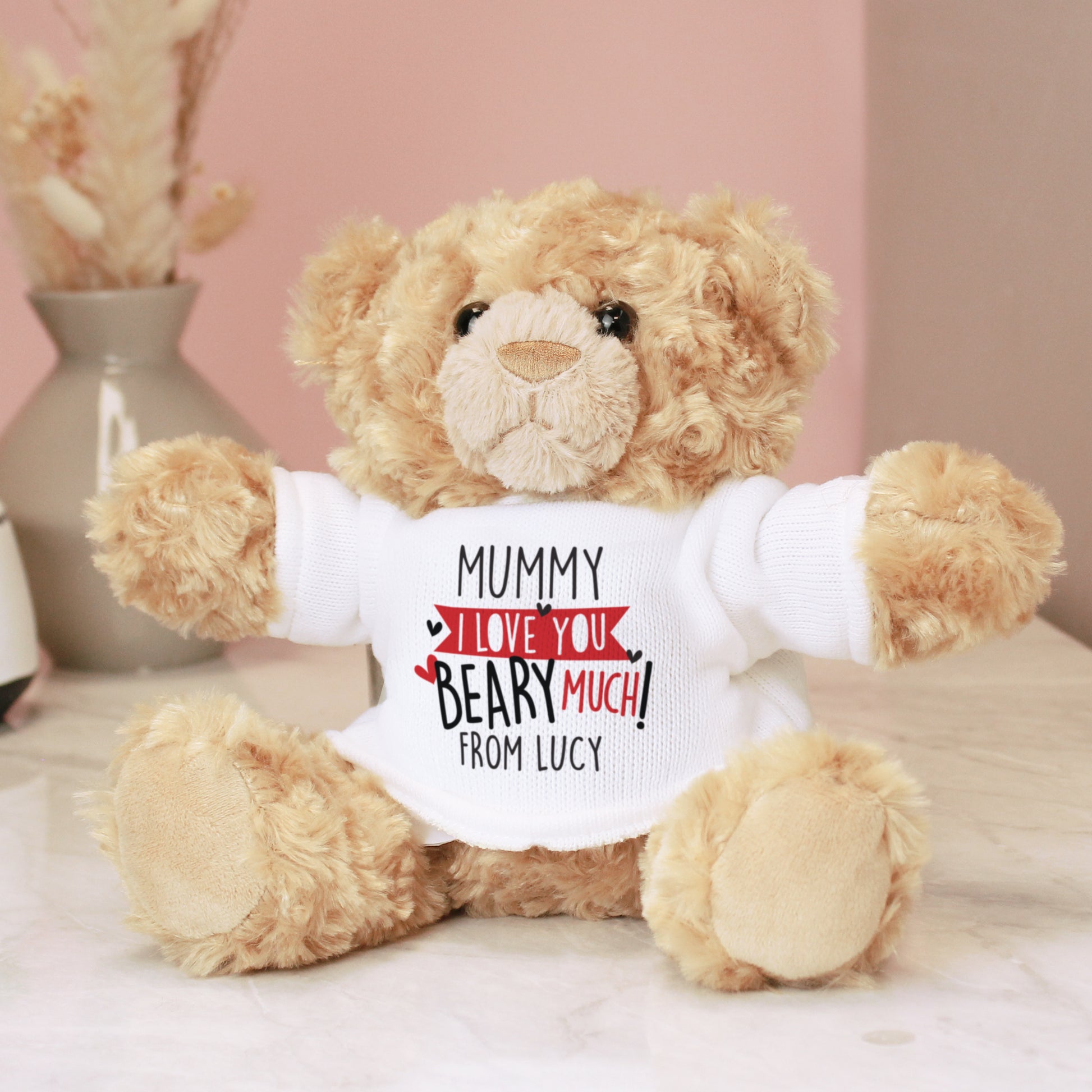 Personalised Love You Beary Much Teddy Bear - Inspired Creative Gifts