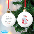 Personalised Tiny Tatty Teddy 'My 1st Christmas' Bauble | Christmas Gift