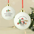 Personalised My 1st Christmas Penguin Bauble |  | Inspired Creative Gifts
