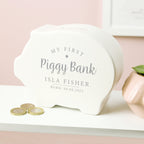 Personalised My First Piggy Bank | Money Boxes | Inspired Creative Gifts