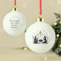 Personalised Nativity Bauble |  | Inspired Creative Gifts