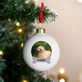 Personalised Photo Upload Dog Christmas Bauble |  | Inspired Creative Gifts