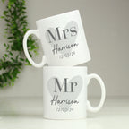 Personalised Couples Mug Set for Wedding