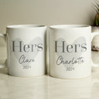Personalised Couples Mug Set for Wedding