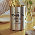 Personalised Big Date Wine Cooler | Glasses & Barware | Inspired Creative Gifts
