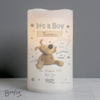 Personalised Boofle It's a Boy Nightlight LED Candle | Christmas Gift