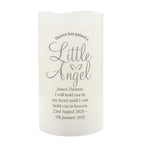 Personalised Little Angel LED Candle