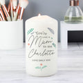 Personalised You're Like A Mum To Me Pillar Candle | Candles & Reed Diffusers