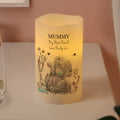 Personalised Me to You Floral LED Candle for Mother's Day